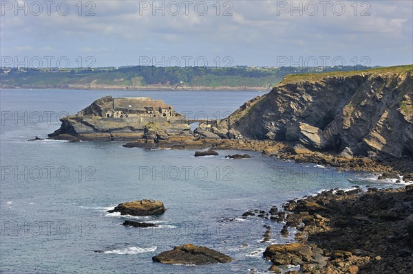 Vauban fortress at the Pointe des Capucins at Roscanvel