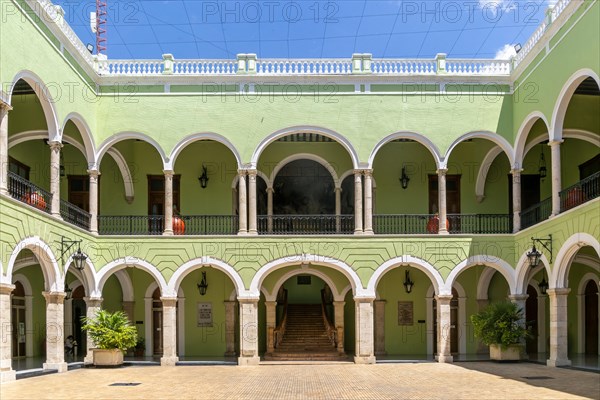 Courtyard interior of Governor's Palace government building