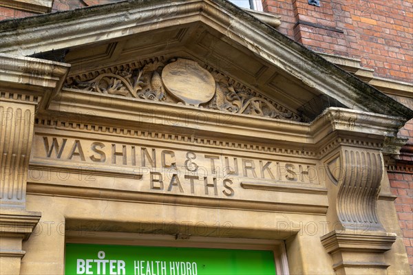 Entrance to Victorian Health Hydro Washing and Turkish Baths