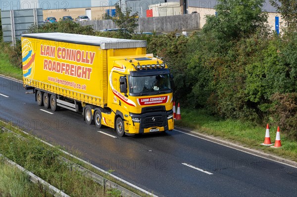 Liam Connolly Roadfreight lorry