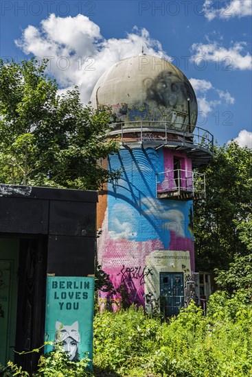 Graffiti on Teufelsberg