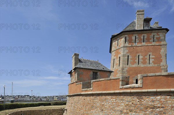 The fortification Tour Vauban in the harbour of Camaret-sur-Mer