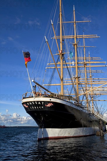 The museum sailing ship Passat