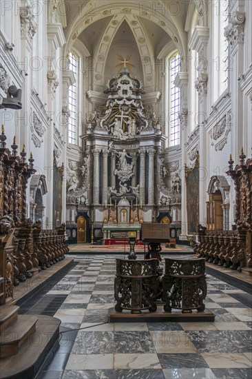 Chancel with altar