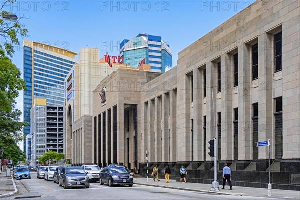 Treasury Building along Independance Square in Port of Spain