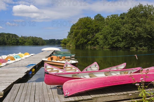 Boat rental at Lake Haltern