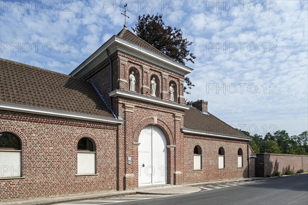 Old entrance gate of the Sint-Sixtusabdij