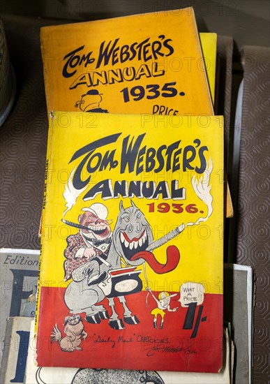 Daily Mail Cartoons Tom Webster's annual books 1935 and 1936