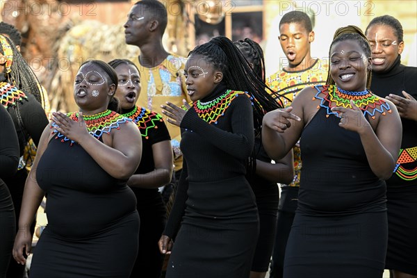 Dance group at the Victoria and Alfred Waterfront