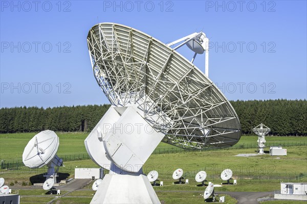 Galileo antennas at the Redu Station