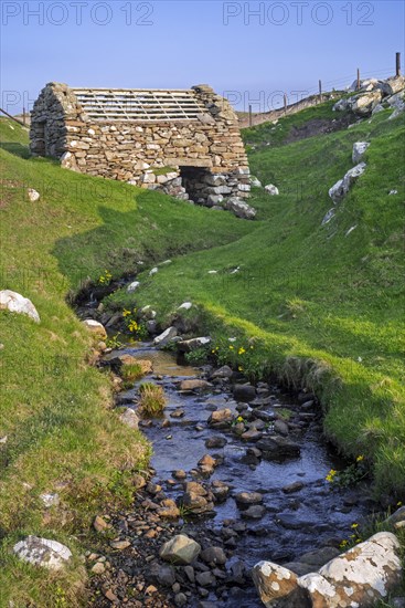 One of three ancient horizontal watermills