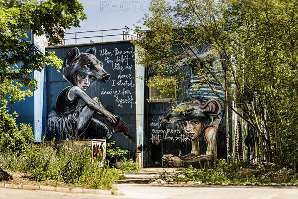 Graffiti on Teufelsberg