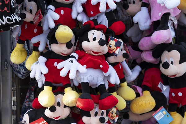 Oktoberfest Plush Toys at Stand Mickey Mouse Munich Bavaria