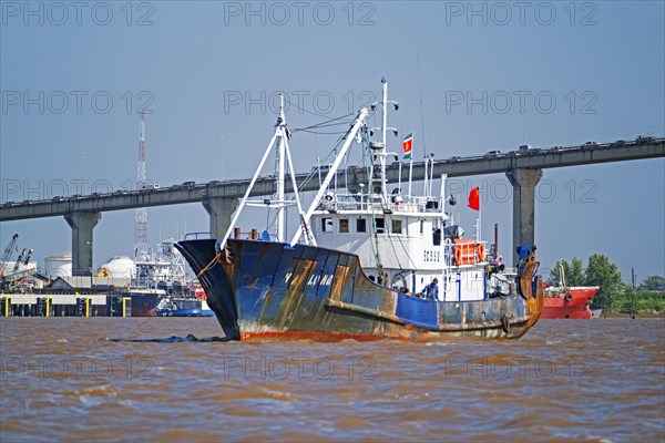 Commercial fishing boat