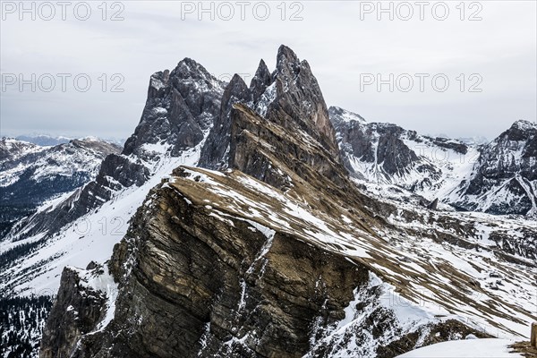 Snow-covered mountains