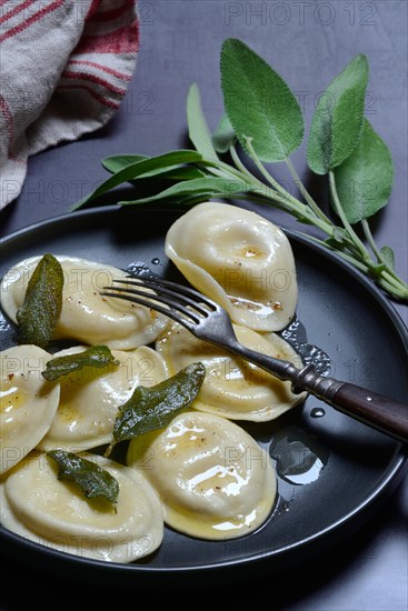 Tortellini with sage butter