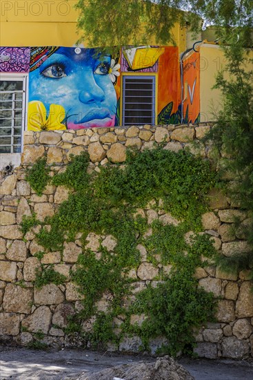 Street art in Matala