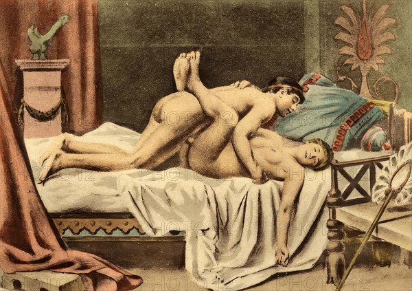 Man and woman having sex