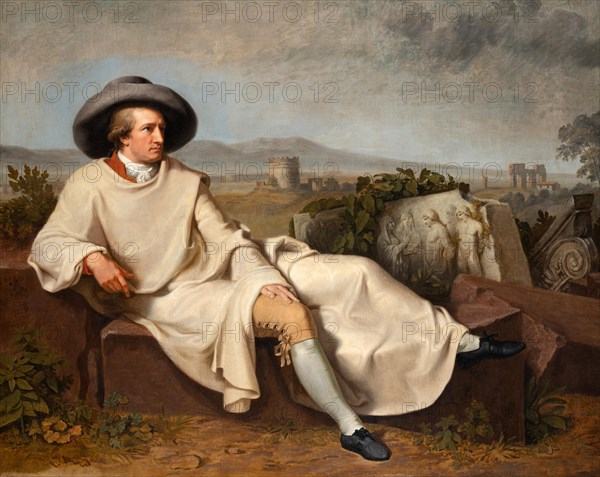 Johann Wolfgang von Goethe in the Roman Campagna