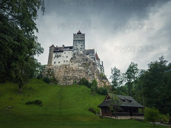 The medieval Bran fortress known as Dracula castle in Transylvania