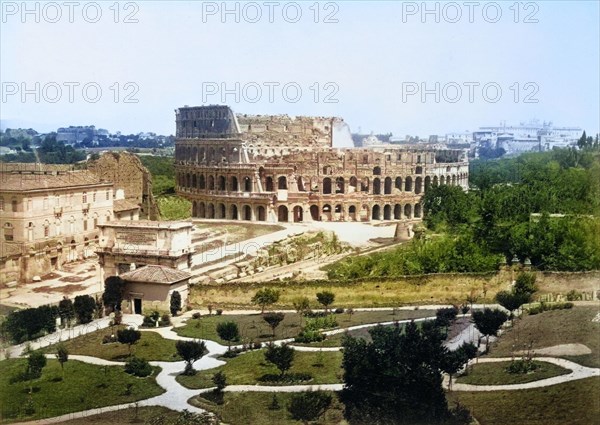 The Colosseum in 1870