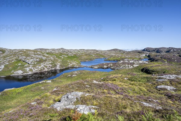 View over Loch Maiden in the Northwest Highlands