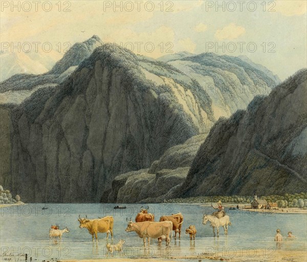 The Koenigssee in the Berchtesgaden Alps