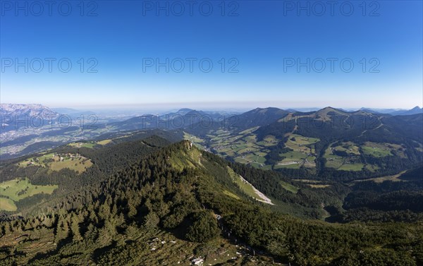 View to the Jaegernase and Gaisau