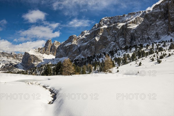 Snow-covered mountains