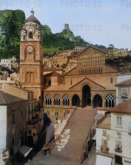 The Cathedral of Amalfi in the 19th century