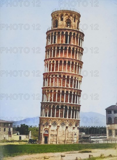 The Leaning Tower of Pisa in 1878