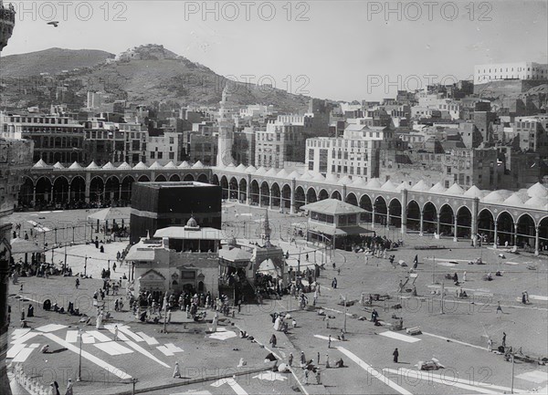 View of Mecca with the Kaaba