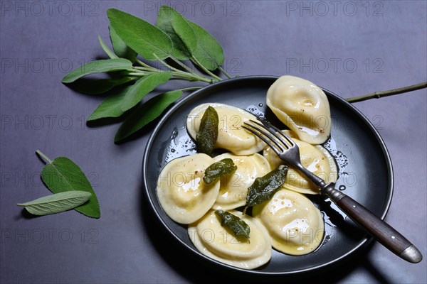 Tortellini with sage butter