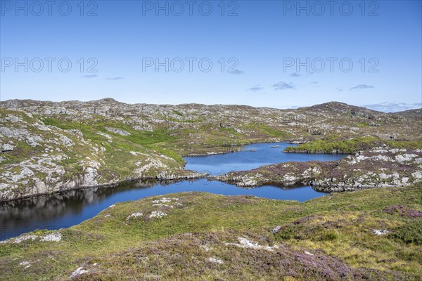 View over Loch Maiden in the Northwest Highlands