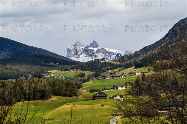 Snow-covered mountains