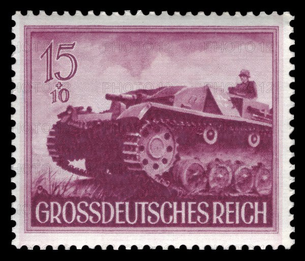 Stamp vintage 1944 of the Deutsche Reichspost