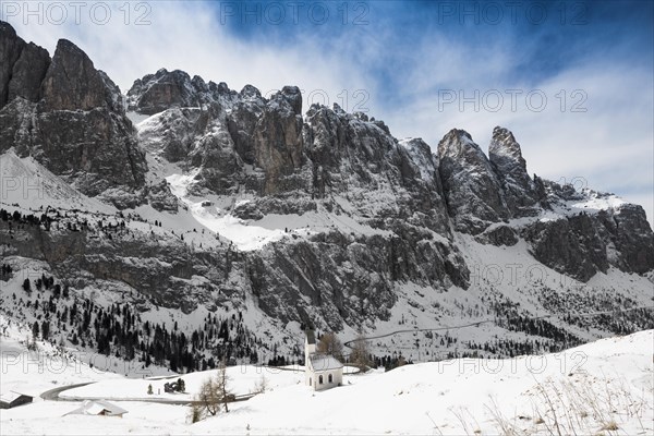 Snow-covered mountains