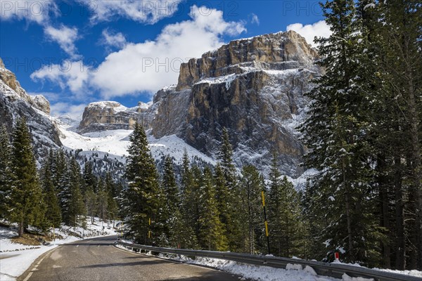 Snow-covered mountains