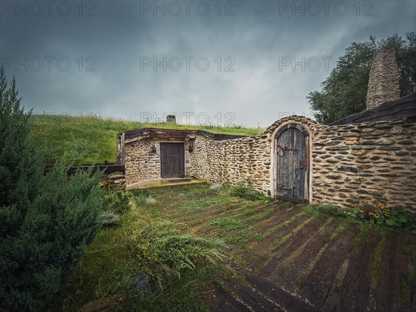 A hobbit house hidden underground part of the Clay Castle from the Valley of Fairies