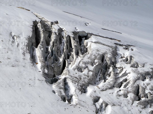 Crevasses on the Rainbachkees or Keeskarkees