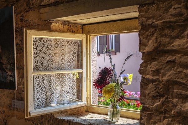 Windows of the historic cliff dwellings