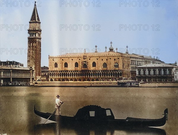 View of the district of San Marco in Venice