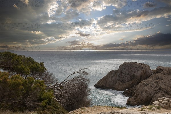 Coast iin the northeast of Majorca