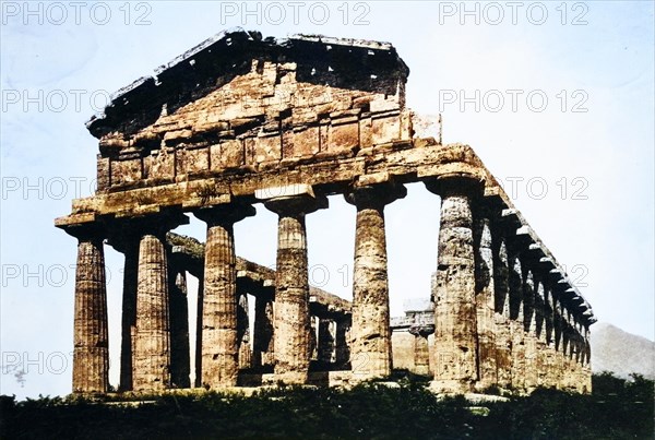 Temple of Athena in Paestum