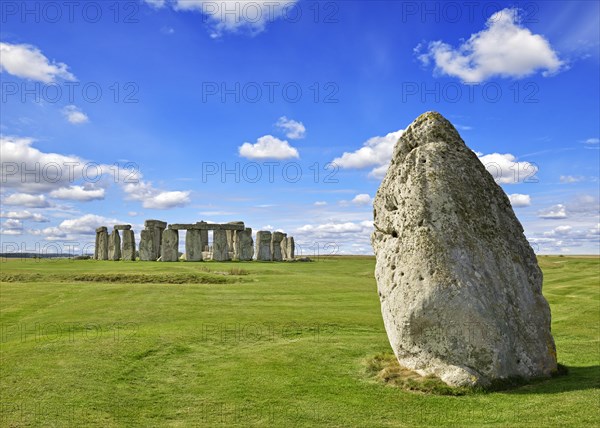 The Heel Stone at Stonehenge