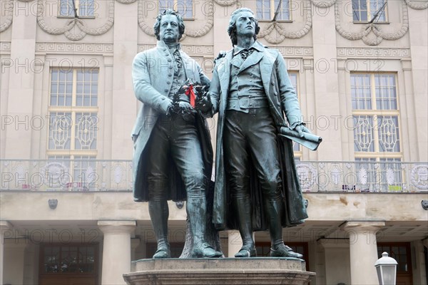 Goethe-Schiller Monument