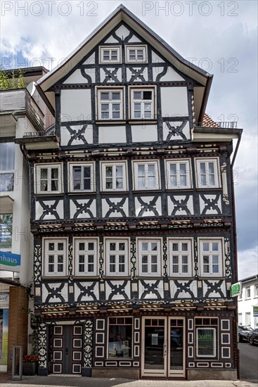 Historic half-timbered house