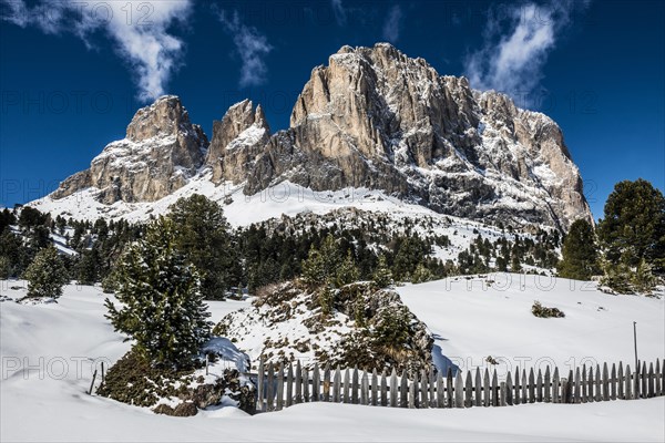 Snow-covered mountains