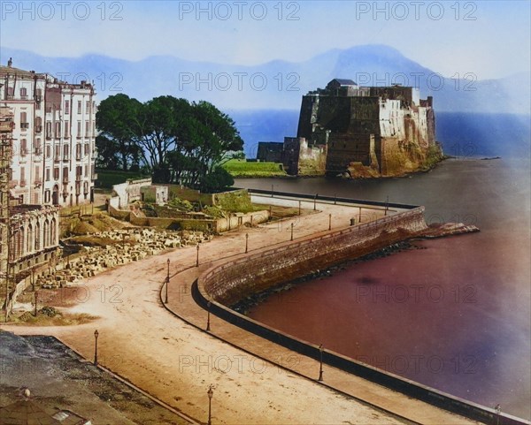 The castle Castel dell' Ovo