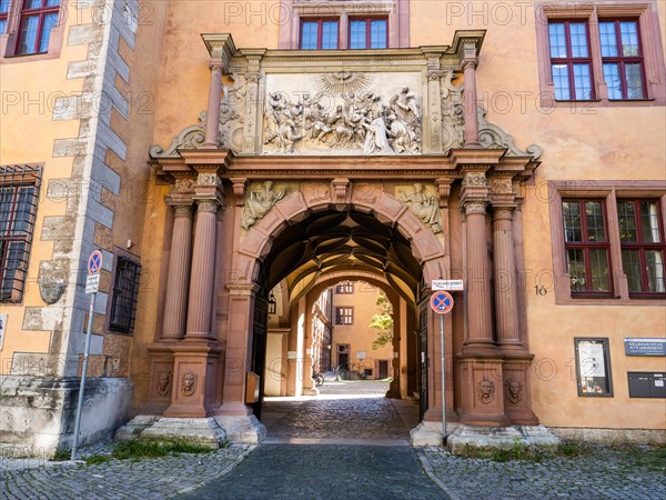 Relief from 1585 on the portal